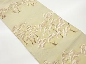 松に荒波模様織出し袋帯